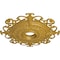 Ekena Millwork Orleans Ceiling Medallion (Canopies up to 8 1/4"), 38 3/8"OD x 6 5/8"ID x 2 7/8"P, Iridescent Gold CM38OLIGS - alternate 3